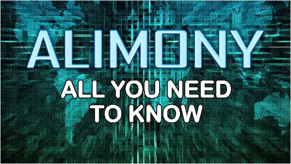 Alimony Overview All You Need to Know About Spousal Support