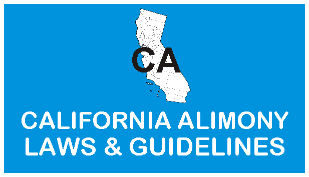 California Alimony Laws and Guidelines