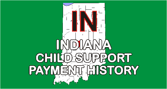 indiana child support payment history phone number