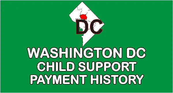 washington state child support payment history